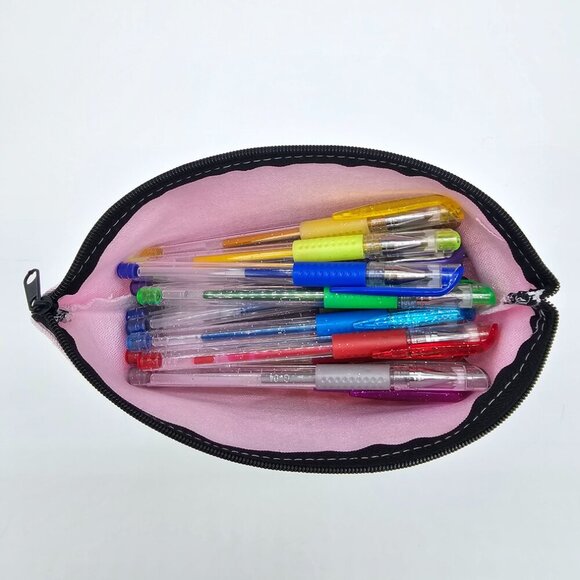 Canvas Toiletry/Makeup Bag, Feminine Pouch, Travel Bag, Money Bag, Pencil Case. - Picture 10 of 13